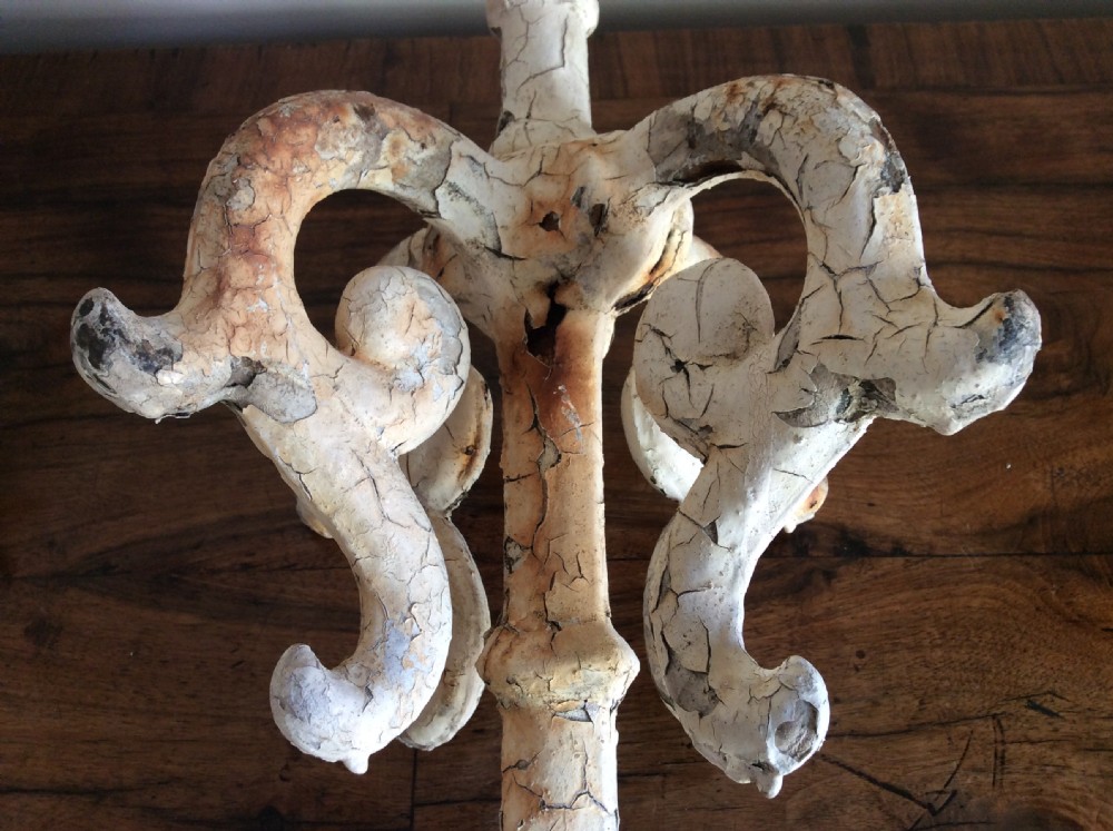 A pair of 19thC cast iron gate finials View VI