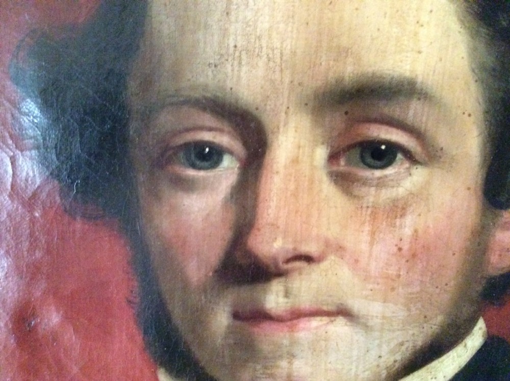 A 19thC oil on canvas portrait View II