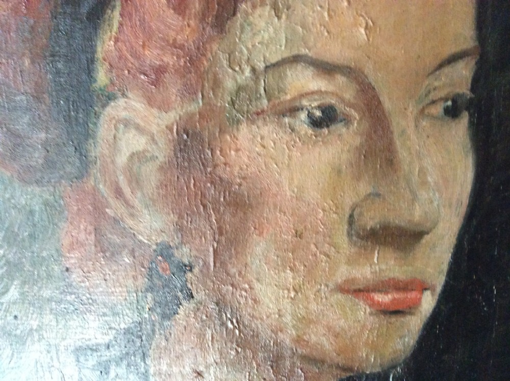 A 1920s portrait of a girl with headband View II