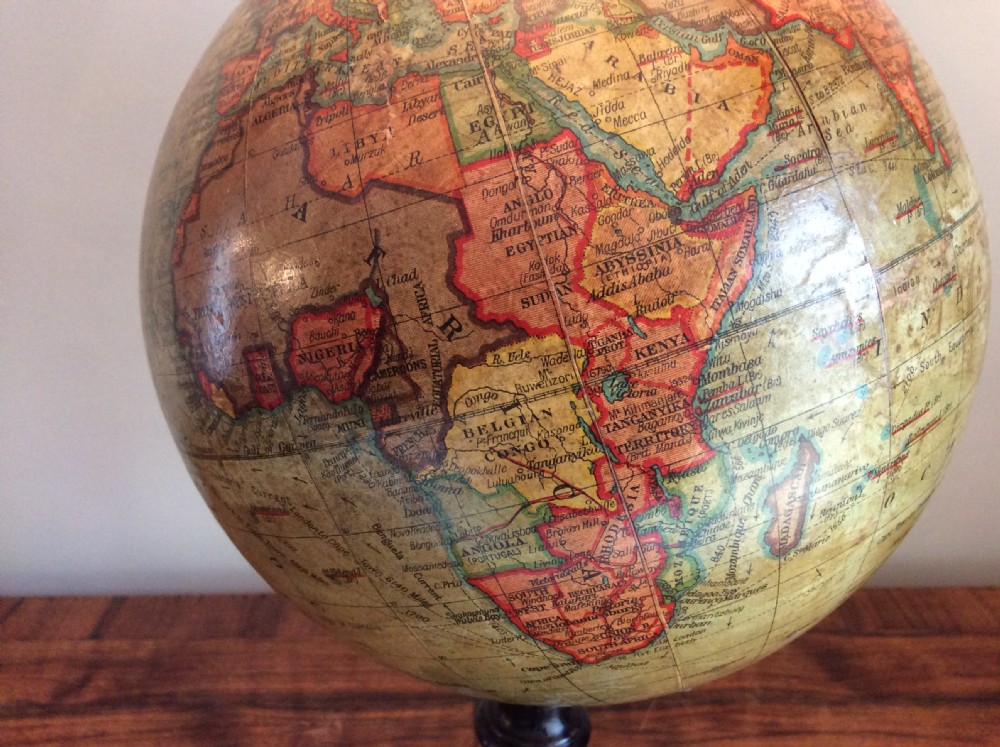 A very decorative Geographica 8'' globe View VII