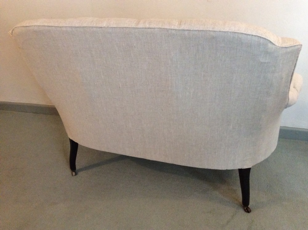 A small buttoned back French sofa View IV