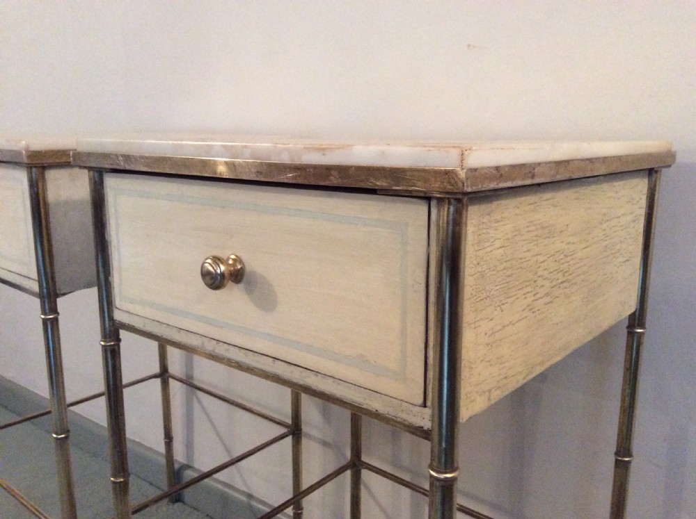 A pair of French Deco bedside stands View III