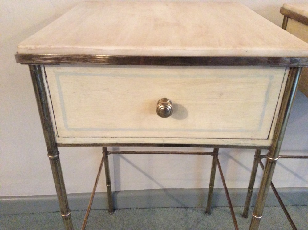 A pair of French Deco bedside stands View VI