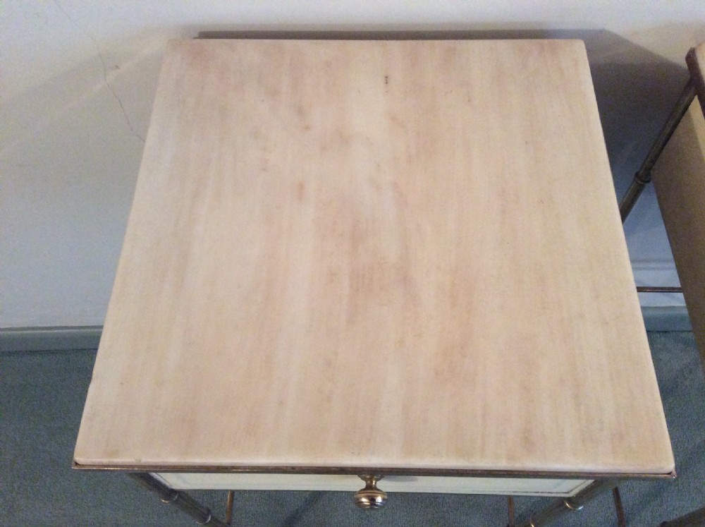 A pair of French Deco bedside stands View X