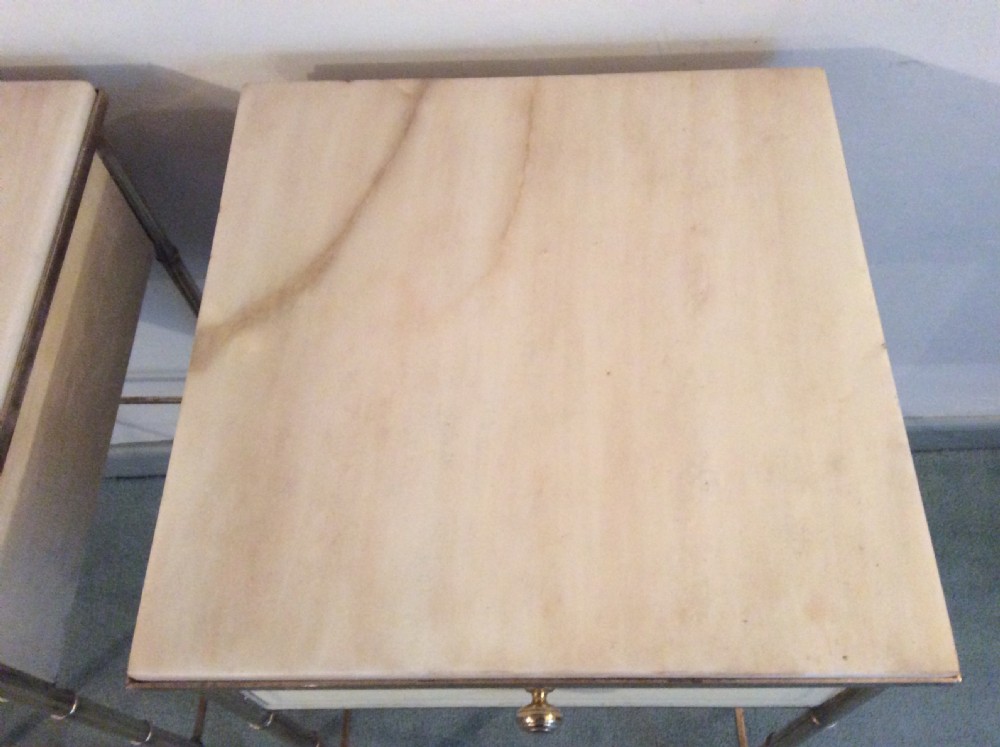 A pair of French Deco bedside stands View XI