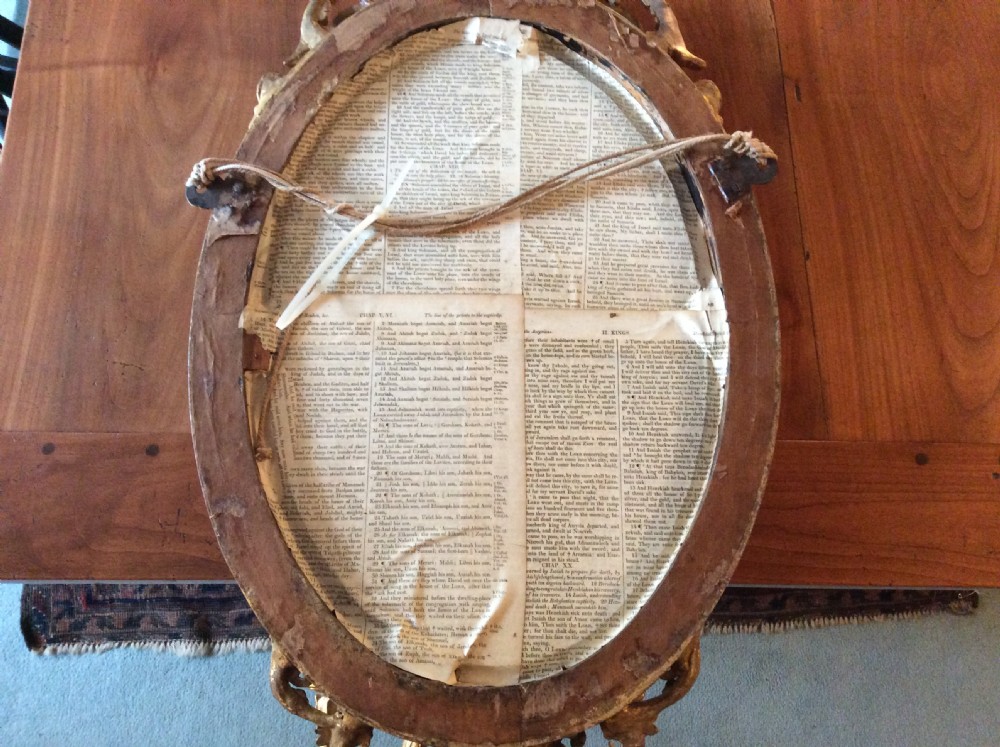 A gilded Victorian girondole mirror View VI