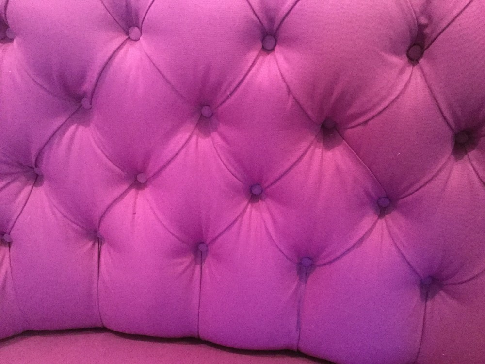 A 19thC English button back sofa View II