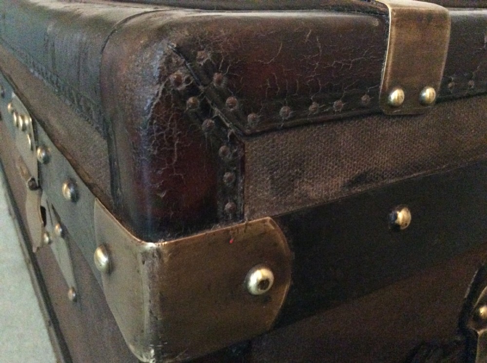 A large French travelling trunk View IV
