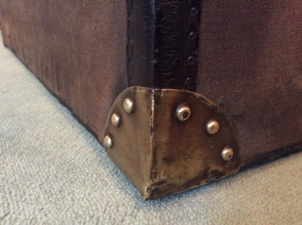 A large French travelling trunk View V