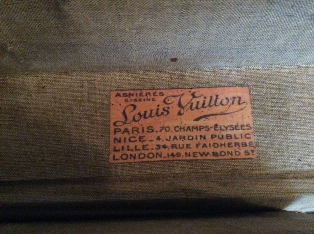 A large French travelling trunk View VII