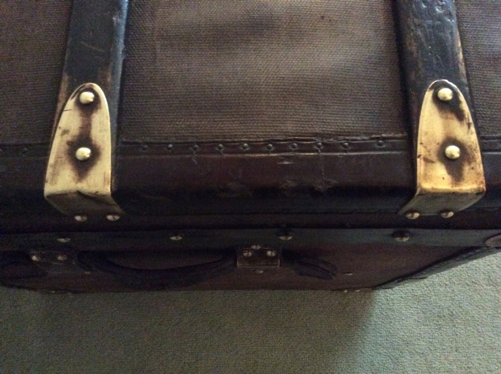 A large French travelling trunk View IX