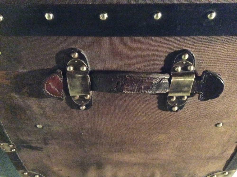 A large French travelling trunk View X