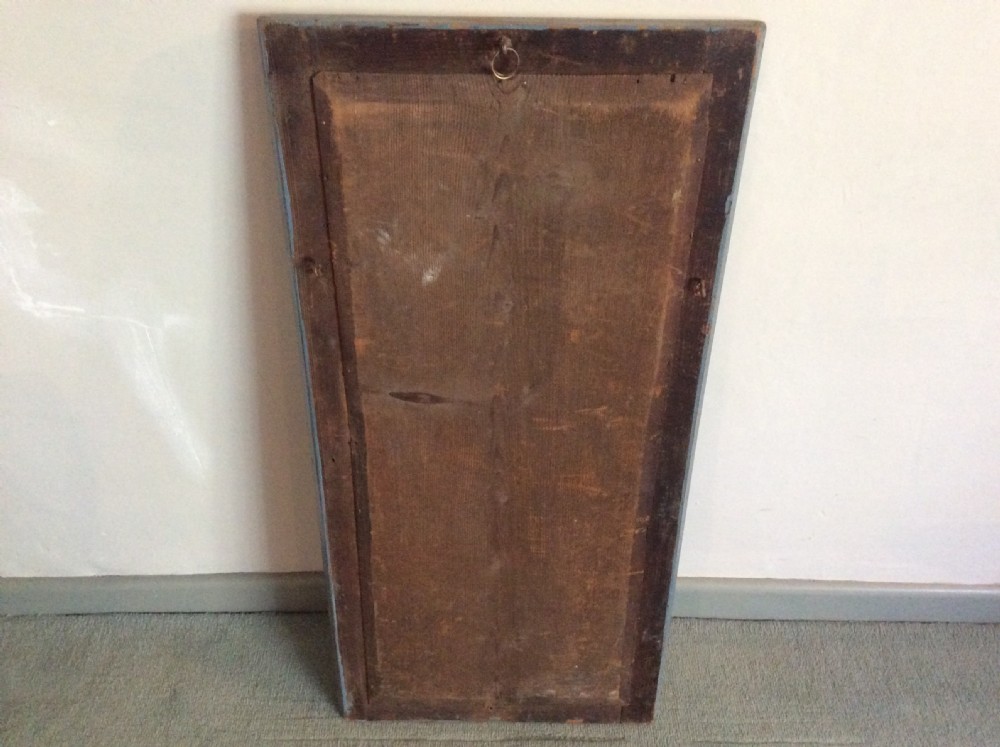 A 19thC French rustic wall mirror View VI