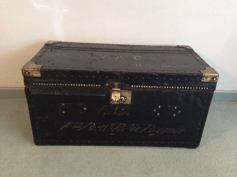 A 19thC military campaign trunk