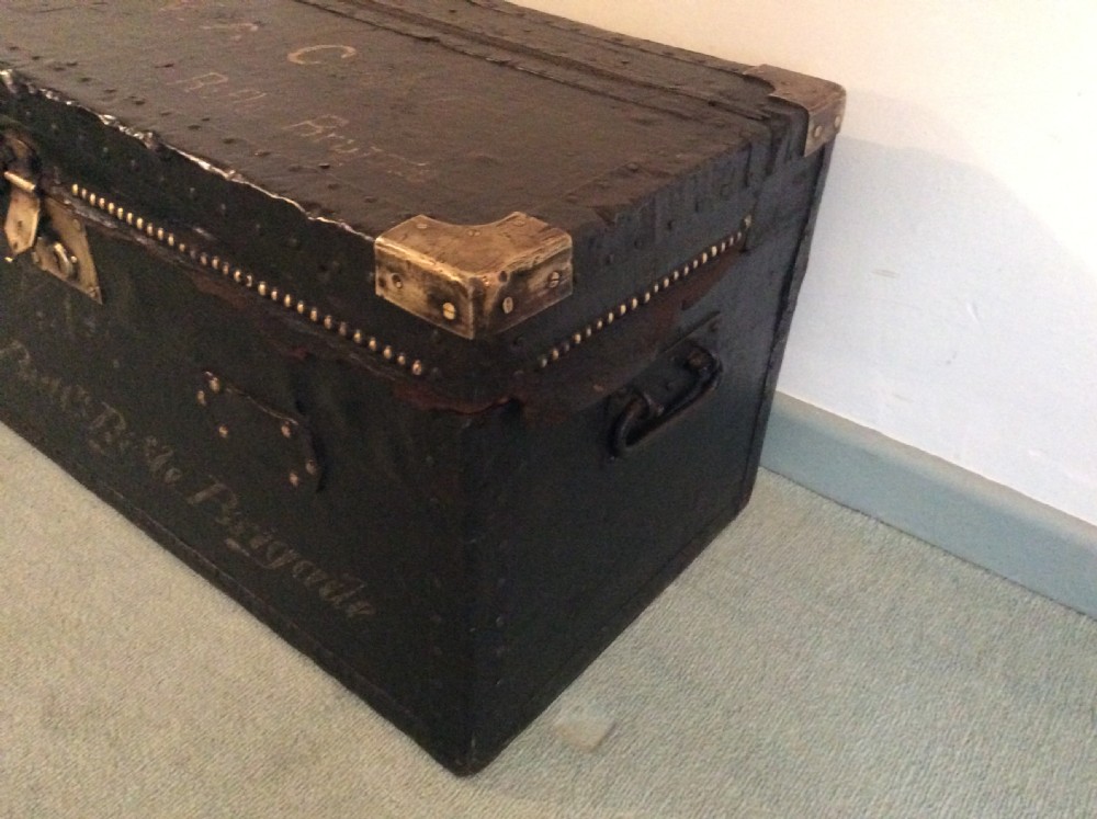 A 19thC military campaign trunk View VI