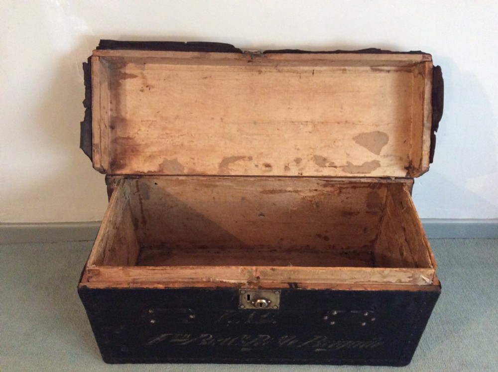 A 19thC military campaign trunk View VII