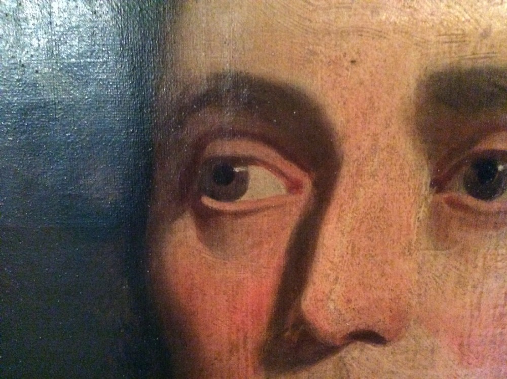 A large unframed portrait of a Gentleman View III