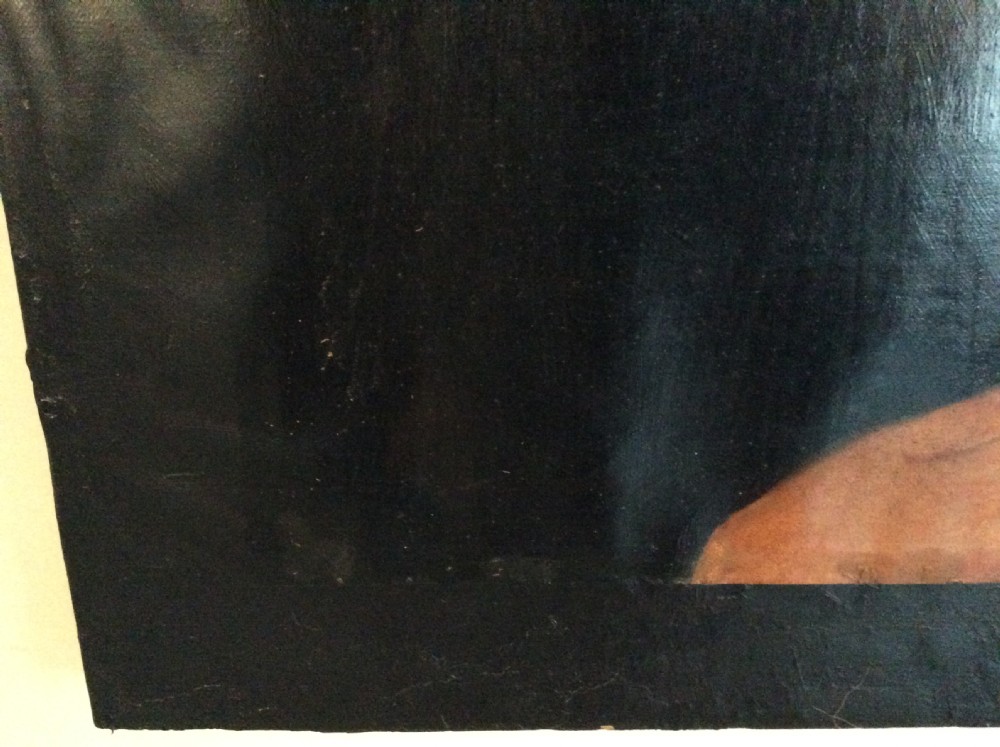 A large unframed portrait of a Gentleman View VI