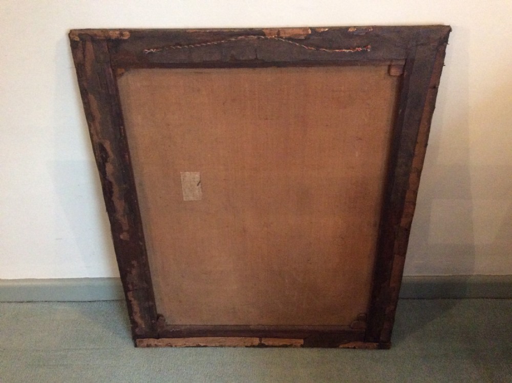 A large unframed portrait of a Gentleman View VIII