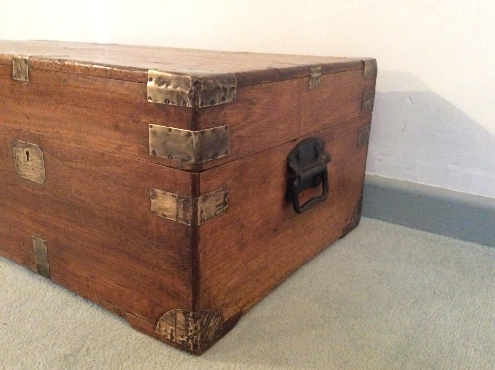 A 19thC camphor traveling trunk View III