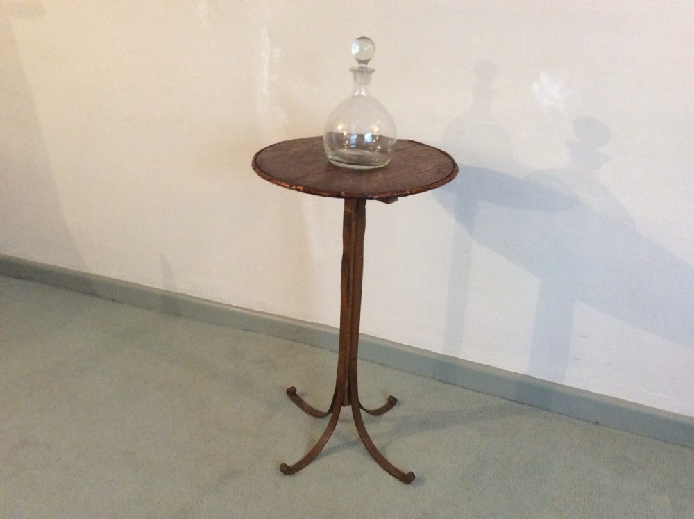 A primitive French wine table View II
