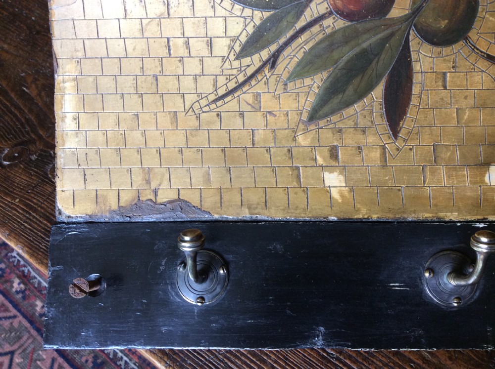 An early 20thC gilded coat hook rail View IV