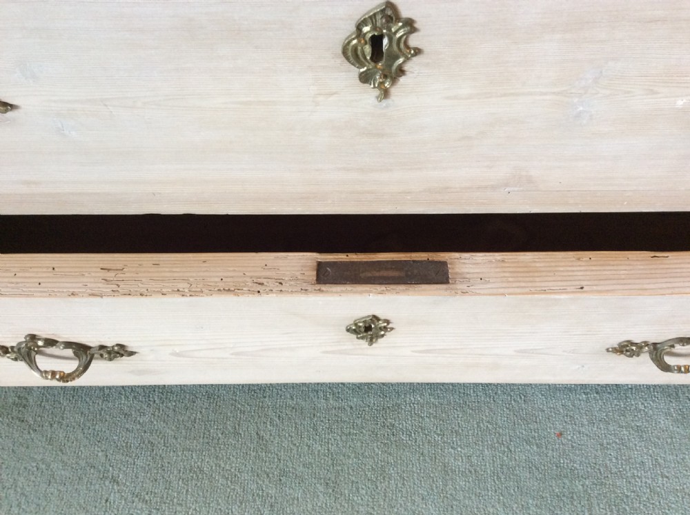A Scandinavian lime waxed chest View VI