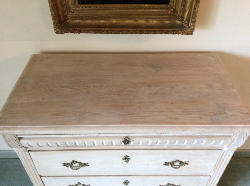 A Scandinavian lime waxed chest View VIII