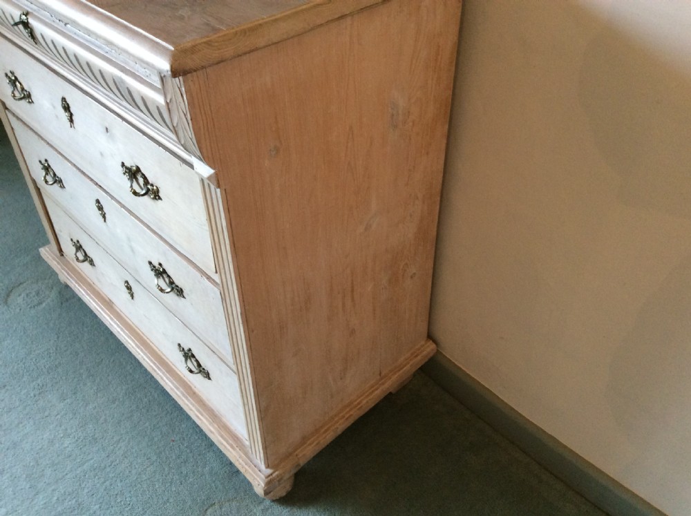 A Scandinavian lime waxed chest View IX