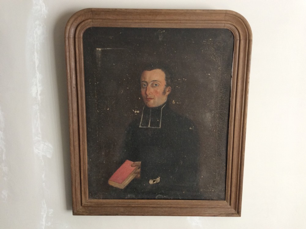 A 19thC French portrait (unrestored)