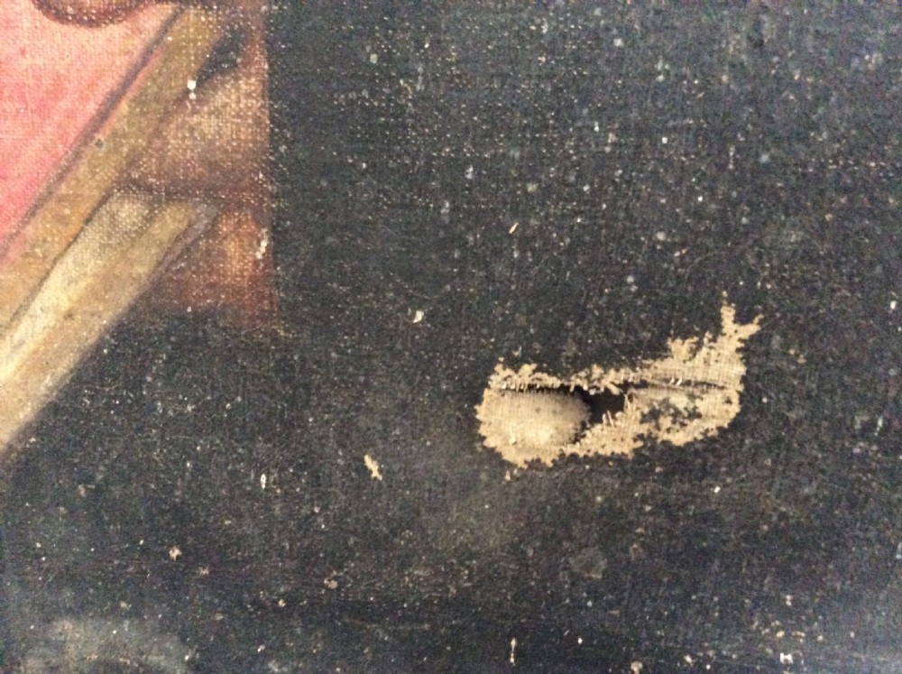 A 19thC French portrait (unrestored) View III