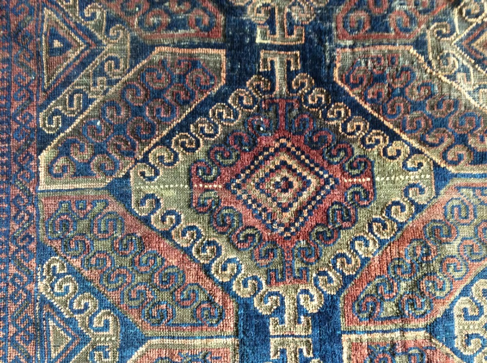 An antique rug 172 x 140 cm View XI