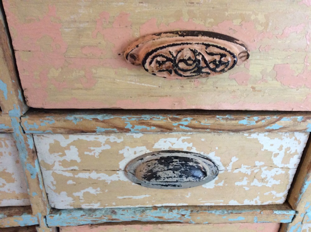 A bank of 12 drawers View IX