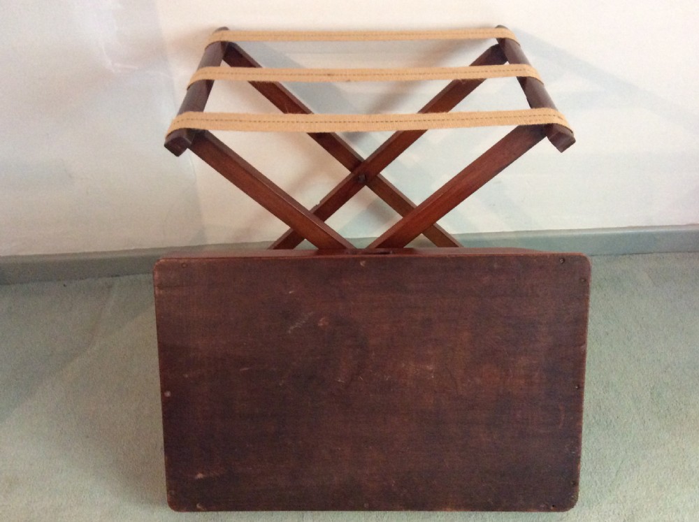A late Georgian butlers tray on stand View IX