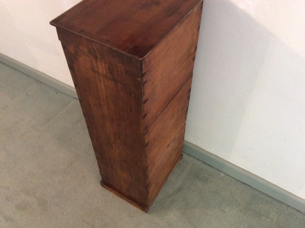 A French 12 drawer slim collectors chest View XII