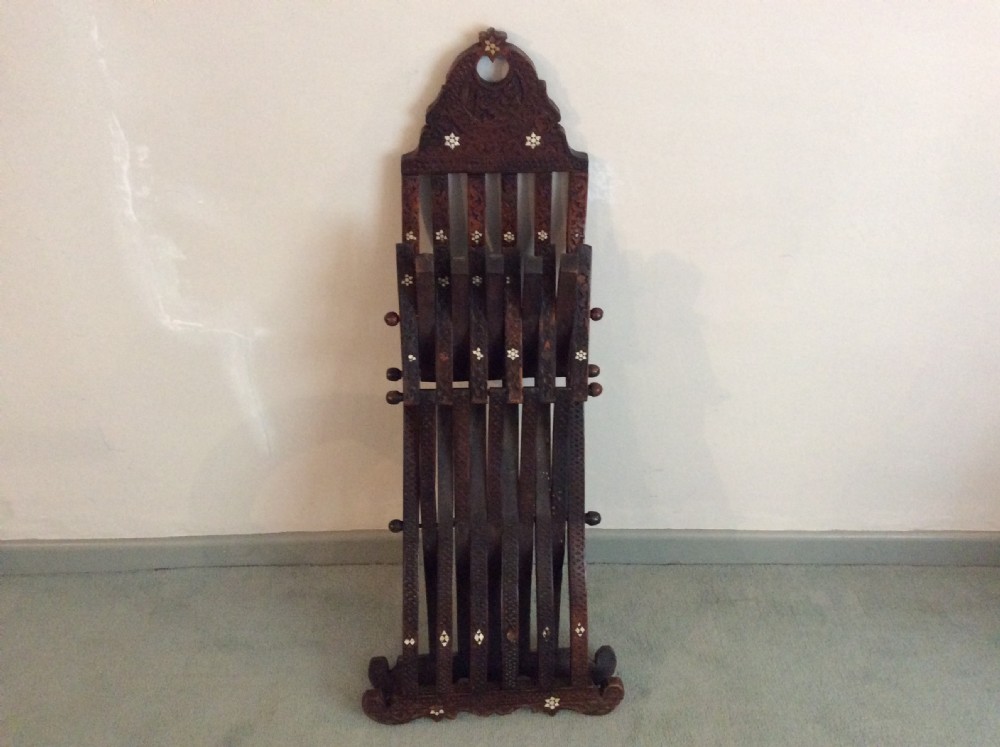 Antique Syrian Islamic folding chair View V