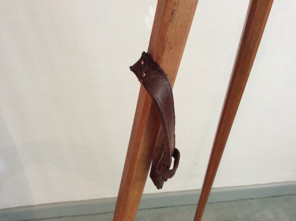 A 19thC single drawer telescope on stand View VII