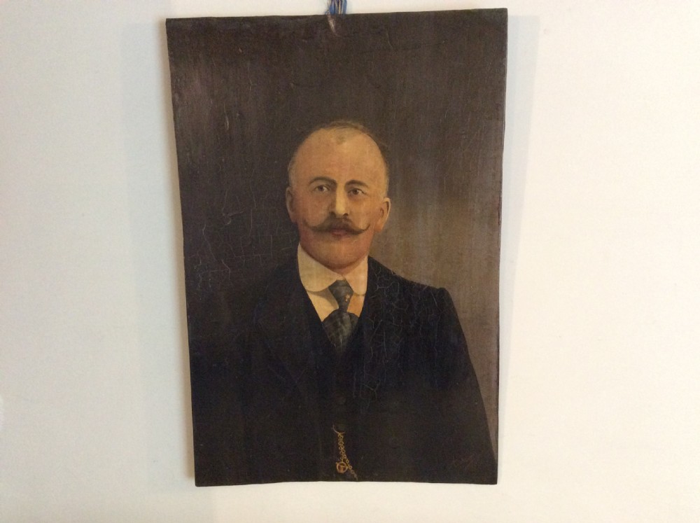 Early 20thC portrait of a French gentleman