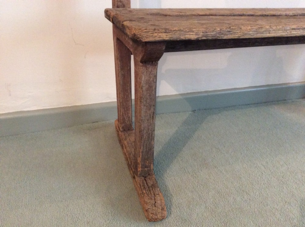A 19thC rustic French bench View III