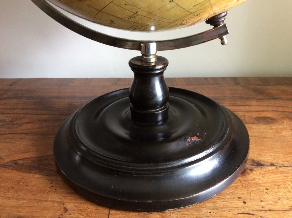 A 12 inch Philips terrestrial globe View VI