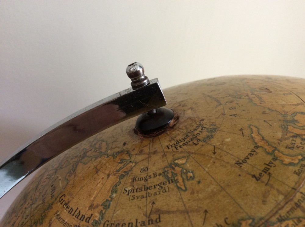 A 12 inch Philips terrestrial globe View VII