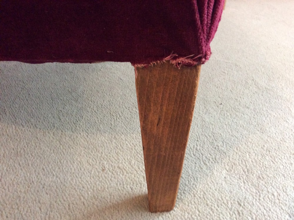 A pair of late 19thC French slipper chairs View VI