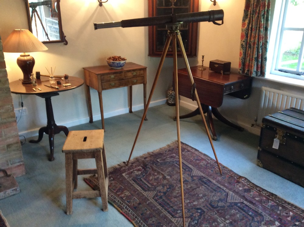 A pair of oak stools View X