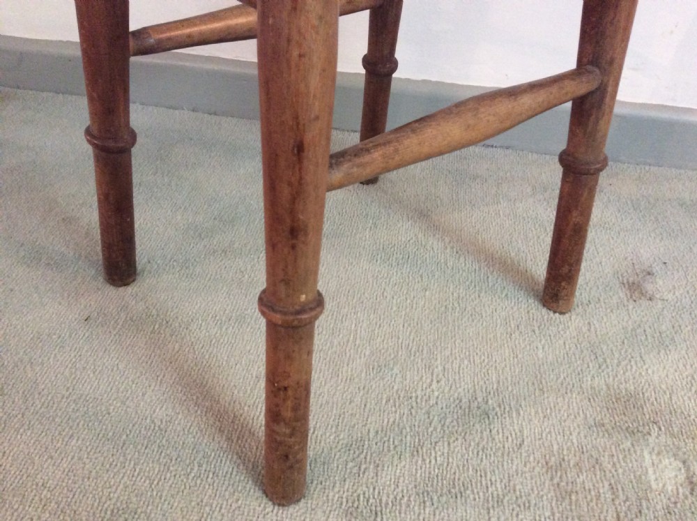 A late 19thC tall kitchen stool View III