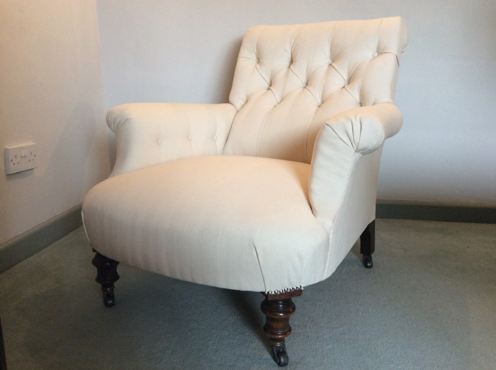 A 19thC Howard style armchair View III