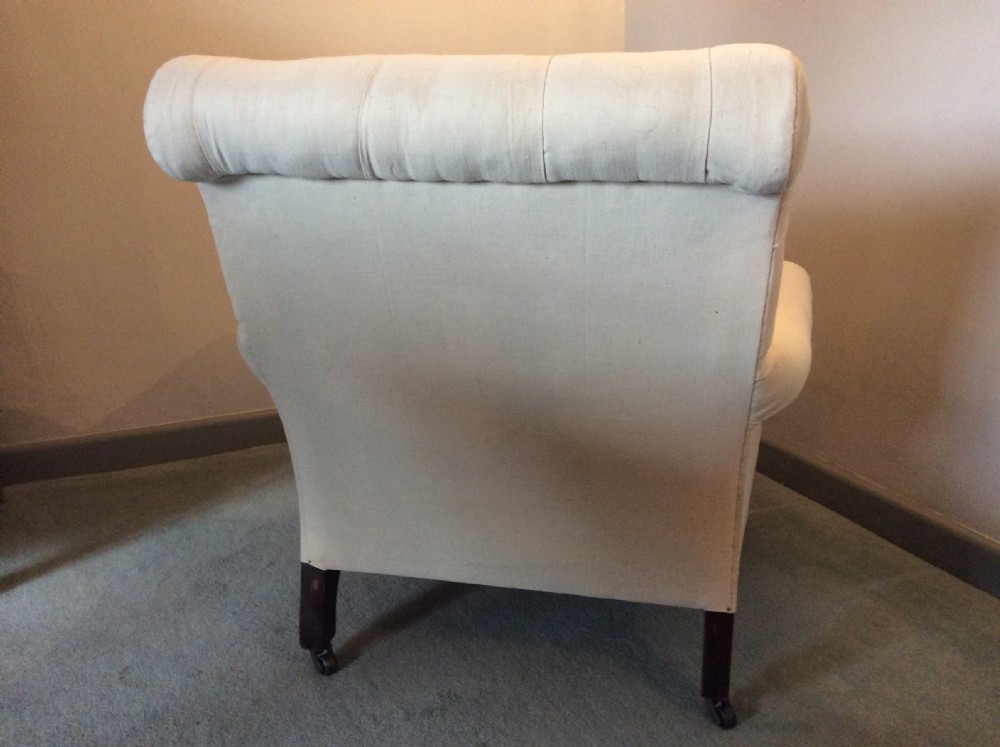 A 19thC Howard style armchair View VIII
