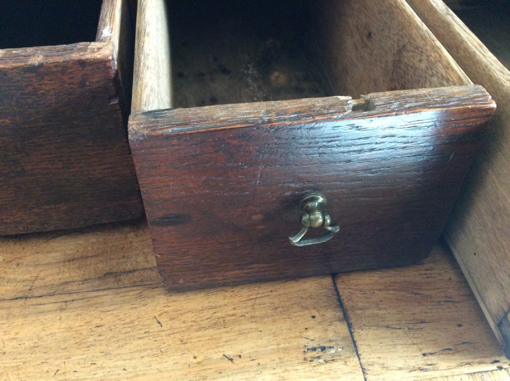 A Georgian apothecary box with lockable drawers View IX