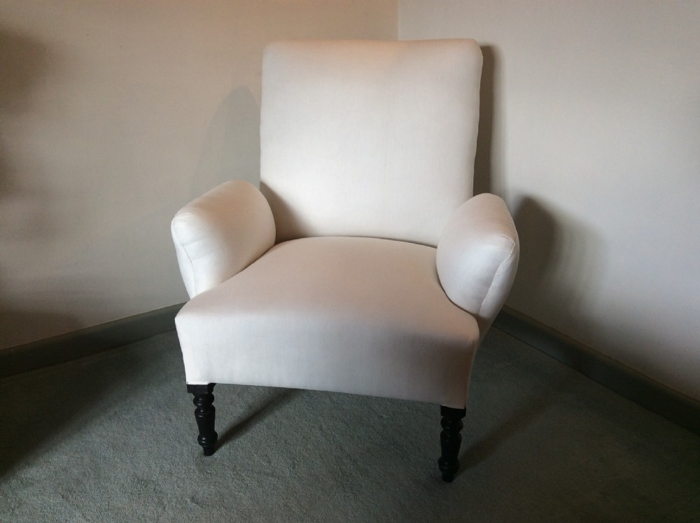 A late 19thC French armchair