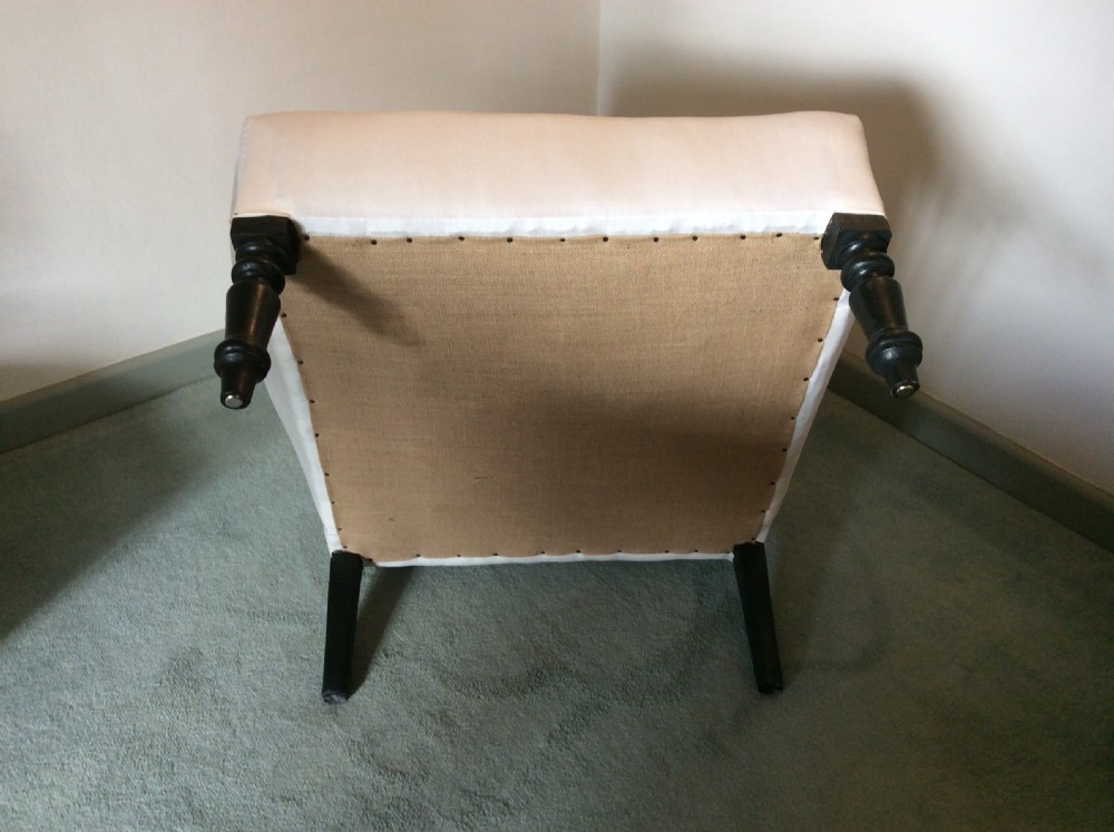 A late 19thC French armchair View VI