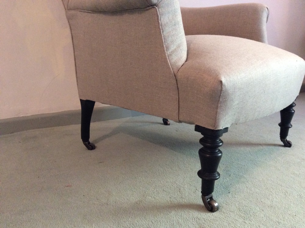 A French upholstered armchair View IV